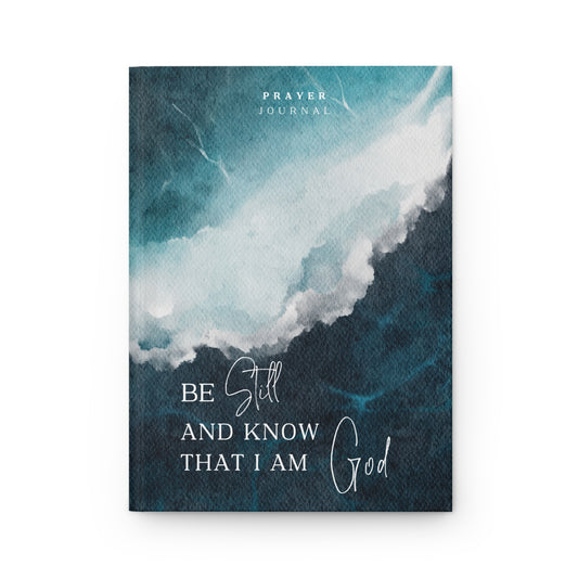 Psalm 46 Be Still and Know That I Am God Waves Healing Faith Prayer Journal Christian Meditation