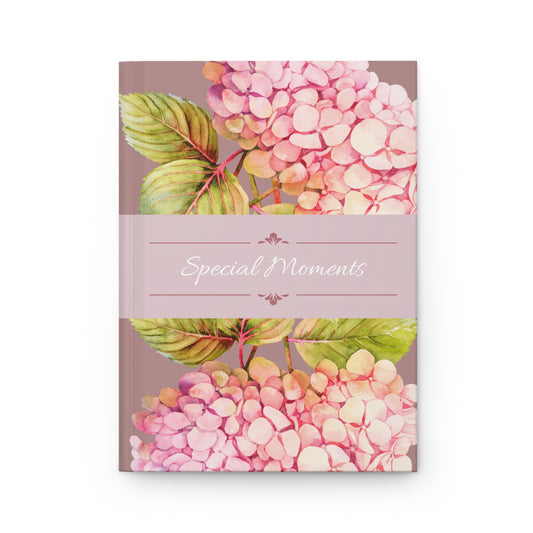 Keepsake Hydrangea Journal for Mom Grandma Friend Bride Gift Blessing Memory Book Note on Back Graduation Wedding Guest Book