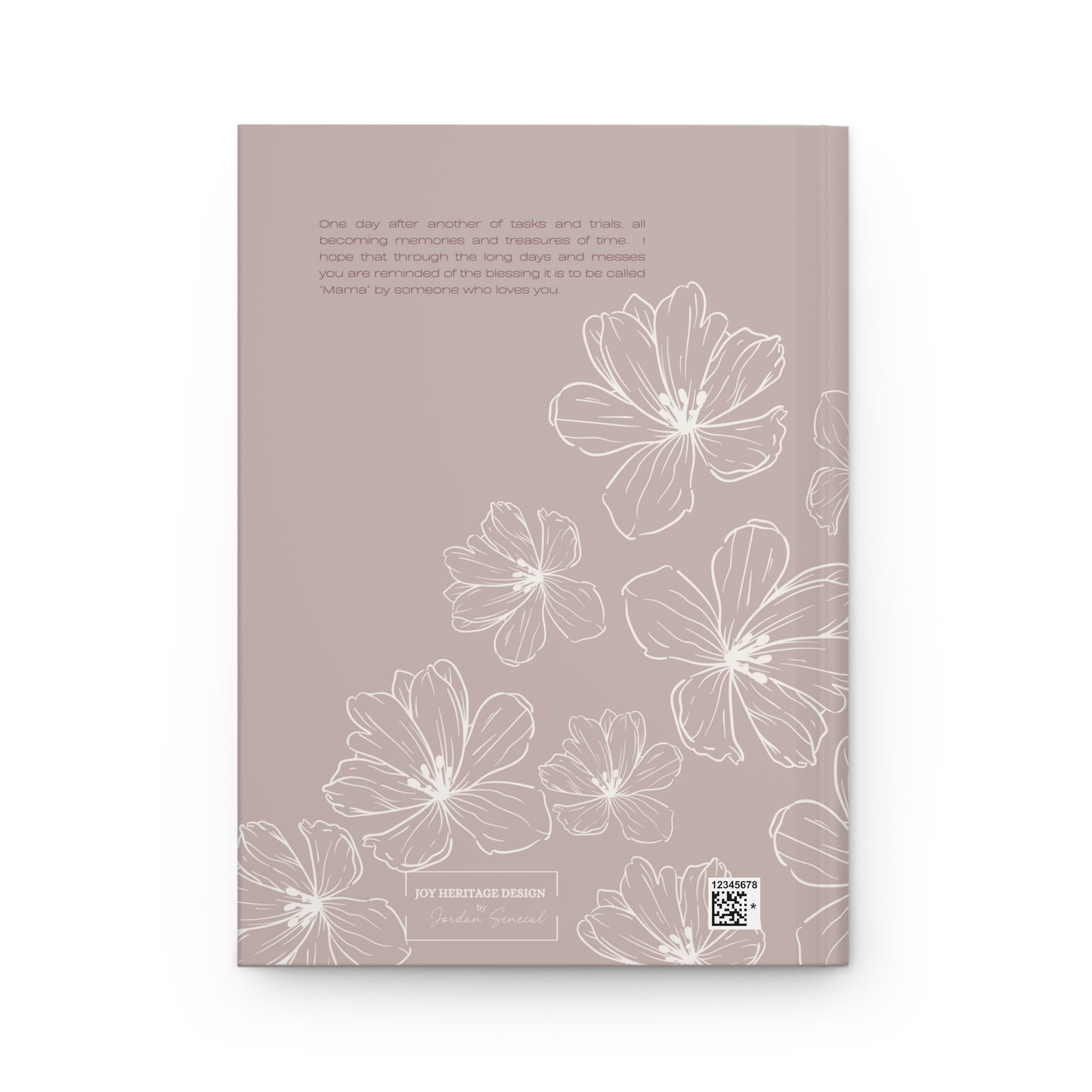 Motherhood Floral Journal Day-to-Day  Matte